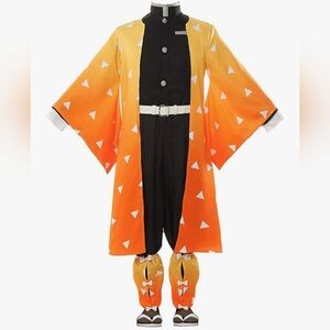 Nuoqi Zentisu Tanjiro Cosplay Adult Giyuu Tomioka Outfit Shinobu Anime Halloween